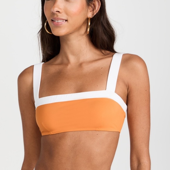 STAUD Other - NWT Staud Liv Nextarine and White Bikini top, Small
